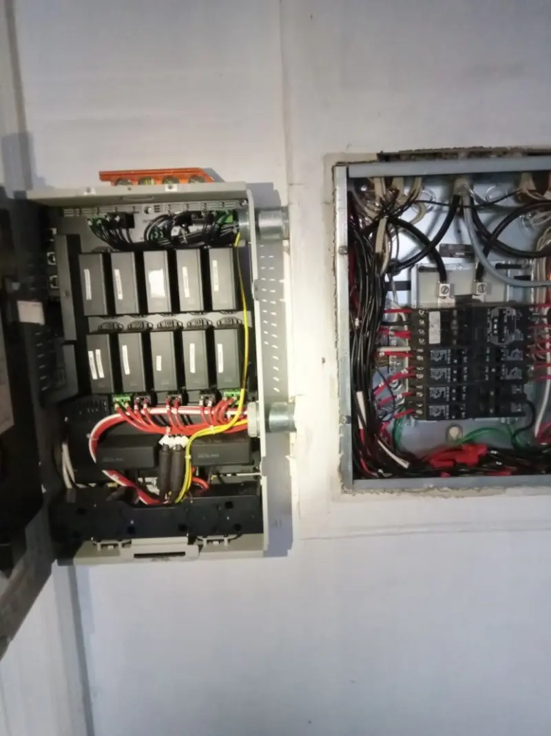 Electrical panel upgrade completed for Carbon Monoxide Detector Installation in Nelsonville